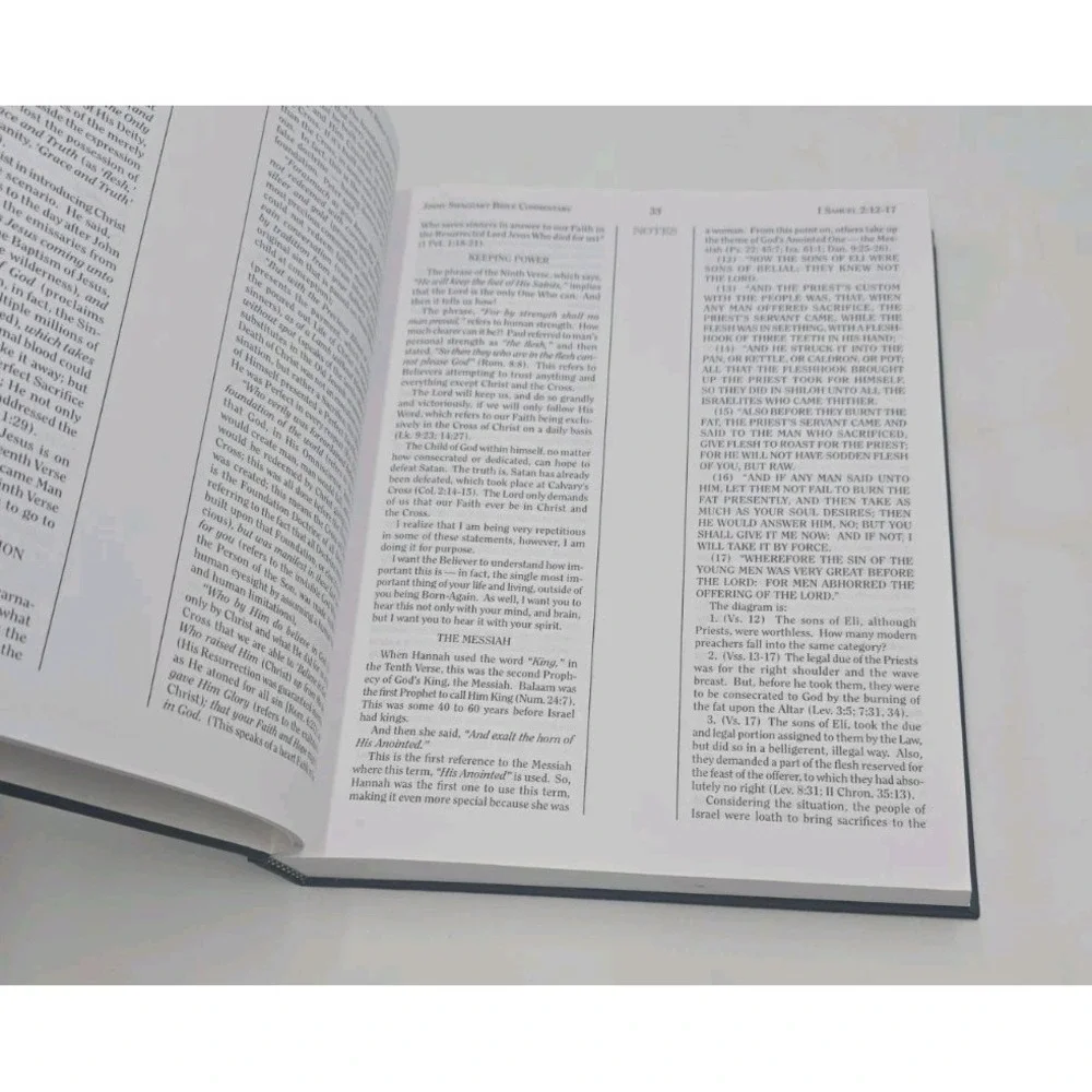 Jimmy Swaggart Bible Commentary I Samuel II Samuel Christian Reference Study